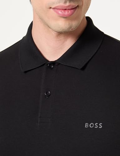 BOSS Men's Polo Shirt, Black 001, XL