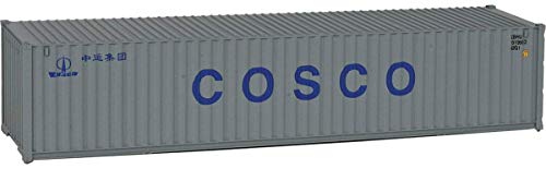 Walthers SceneMaster HO Scale Model of China Ocean Shipping Chevron 40' Corrugated Container,949-8155