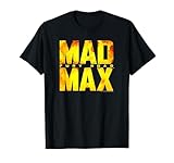 WB100 Mad Max Fury Road Bold Gold Stack Movie Logo T-Shirt