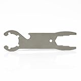 MaTaDa® Gasflaschenschlüssel aus Edelstahl für Druckminderer Druckregler Gasflaschen Grill Camping Outdoor