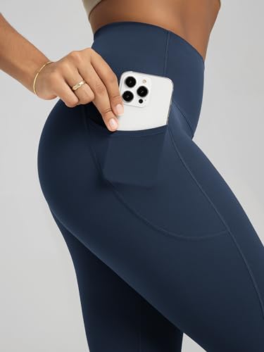 Image of ODODOS Buttery Soft Lounge Yoga Leggings with Pockets for Women 23 inch / 25 inch /28 inch High Waist Yoga Pants