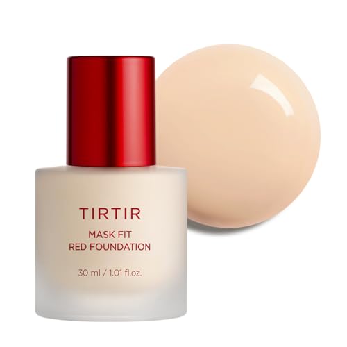 TIRTIR Mask Fit Red FoundationㅣLong Lasting Flawless Coverage, Energy Essence, Lightweight,...