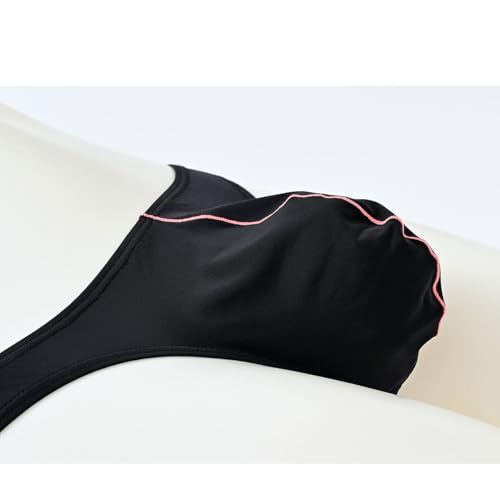 Men's Sexy Thong Low Rise G-Strings Bulge Pouch T-Back Briefs Underwear Bikini2