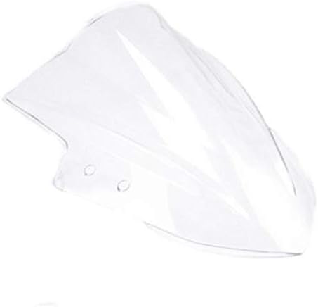 Miniatura 2 de Parabrisas de doble burbuja para Kawasaki Ninja 300 EX300R 300R 2013-2017 (transparente)