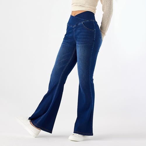 Valvari Mid-Low Rise Stretch Jeans Valvari That Look Like Jeans BBL Pants Tummy Control Baggy Straight Leg3