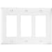 PASS & SEYMOUR TP263WCC12 WHT 3G Nyl Wall Plate