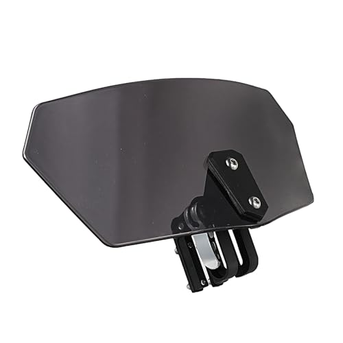 Déflecteur de moto universel pour Suzuki HW-1330 avec lentille fumée