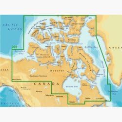 Magellan MapSend BlueNav XL3 Charts for eXplorist Northern Canada Salt/Freshwater Map microSD Card