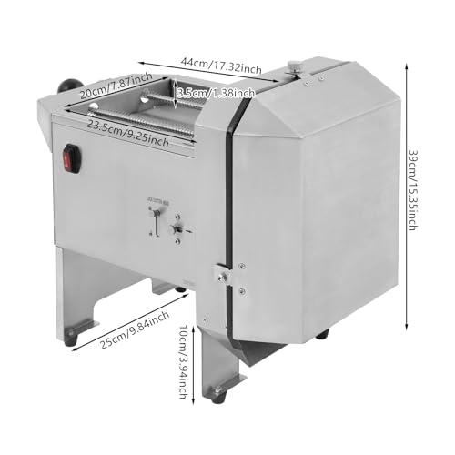Máquina cortadora eléctrica ajustable para banana 0-9mm miniatura 2