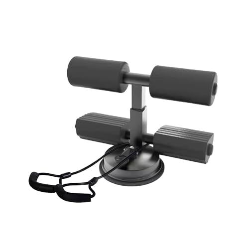 KIXZSAZ Barra de Abdominales con Ventosa para Ejercicios en casa, Ideal para Hombres y Mujeres. VENTOSAS Fuertes. Barra de Abdominales con ventosas Grandes y Gruesas.