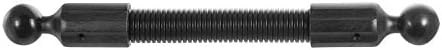 iBOLT (10 inch) 25mm / 1 inch to 25mm / 1 inch Flexible Extension Ball Adapter for Industry Standard Dual Ball Socket mounting arms