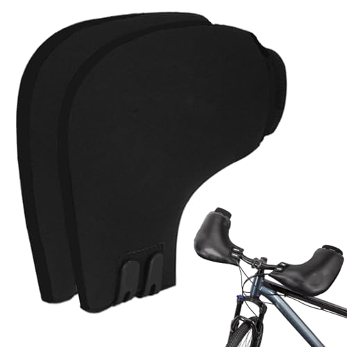 Manoplas de manillar de ciclismo | Manoplas de ciclismo para manillar - Reflectante, resistente al viento, clima frío, térmico para hombres y mujeres