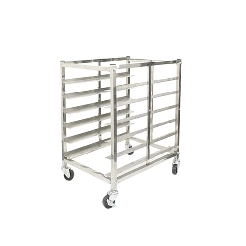 Scaffale refrigerante con ruote, carrello salvaspazio per cucina e pasticceria, ideale per pasticceria e pasticceria