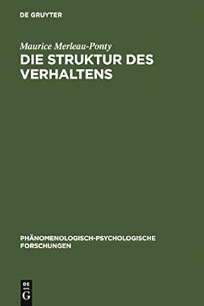 Die Struktur des Verhaltens: 13 Reprint 2010 Edition book cover