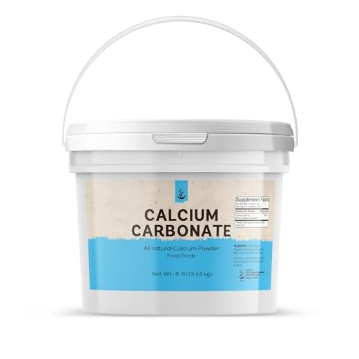 Calcium Carbonate Powder Dietary Supplement