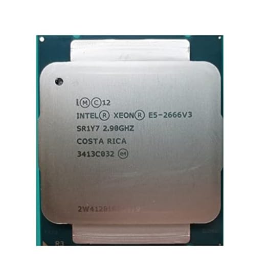 CPU Xeon E5 2666 V3 Processor 2,9 GHz tio-kärnor tjugo-thread Cpu Processor 25m 135W L Socket CPU LGA 2011-3 E5 2666V3 CPU datorkomponenter