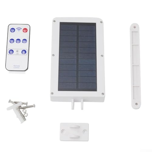 Elegante lampada da parete solare a 48 LED con sensore