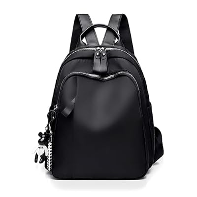 Aucuu Zaino Donna, Borsa Zaino Donna Elegante, Zainetto Casual in Nylon, Zaini Piccolo Antifurto da Donna, Borsa a Zainetto Casual per Shopping Scuola Viaggio Lavoro