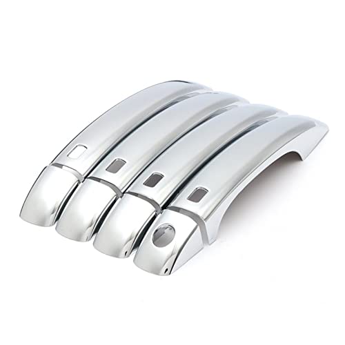 Garniture poignée porte voiture pour A4 B8 look chrome voyages confort