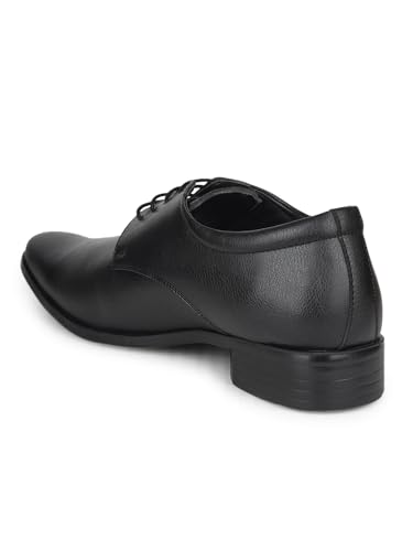 Bata Men's Alfred E Black Formal Shoes - 11 UK - Image 5