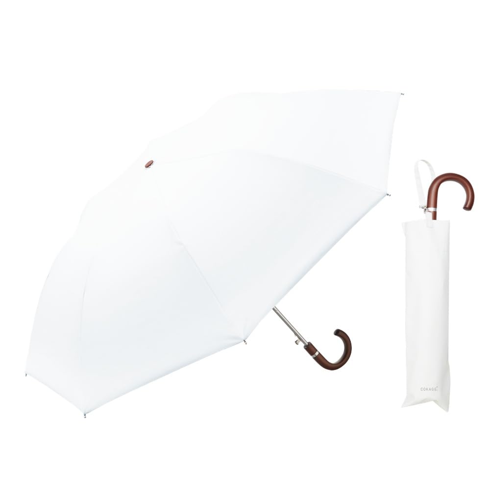 Amazon.co.jp: -40℃遮熱効果 COKAGE+ 日傘 折りたたみ 2段 ワンタッチ