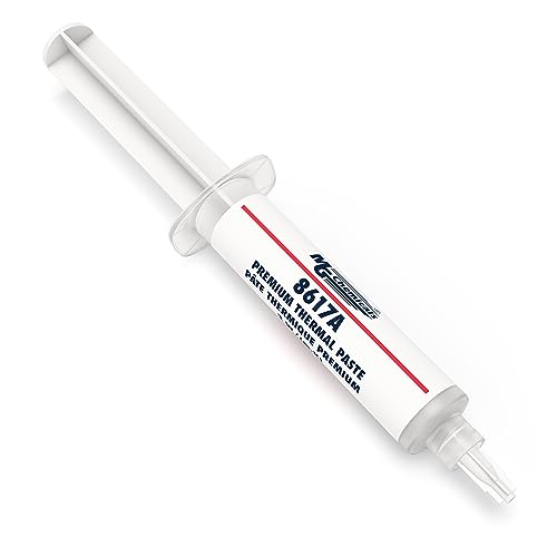 Image of MG Chemicals 8617A-10ML Silicone Free Premium Thermal Paste, 27g, 1-Part Syringe, White