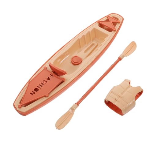 NUOBESTY Realistisches Kunststoff kajak Modell Detailreiche...