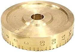 Gemstone Faceting Machine Gear 32/64/72/96 Index Wheel Jewelry Angle Milling Polishing Machine Accessories (64 Scale)