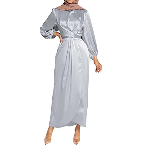 Abaya caftan arabe ample pour femme musulmane avec hijab de prière