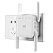 Produktbild WLAN Verstärker 1200Mbit/s WLAN Repeater WLAN Verstaerker 5GHz, 867Mbit/s 2.4GHz, 300Mbit/s, Repeater/Router/AP Modus, WiFi Repeater Dualband, Kompatibel zu Allen WLAN Geräten