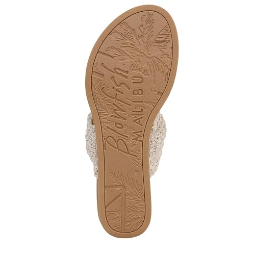 Blowfish Malibu Women's Ashland Slide Sandal, Off-white, 10 by Blowfish Malibu - Image 4