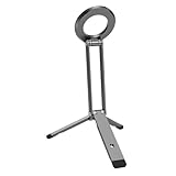 [COMPATIBILITÉ UNIVERSELLE] : Conçu pour contenir la plupart des smartphones, ce trépied est parfait pour la photographie, les appels vidéo et la création de contenu.