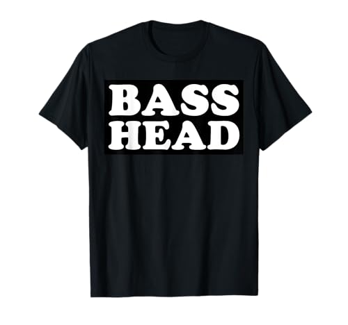 Bass Head Headbanger EDM Rave Costume Festival Dance Music T-Shirt