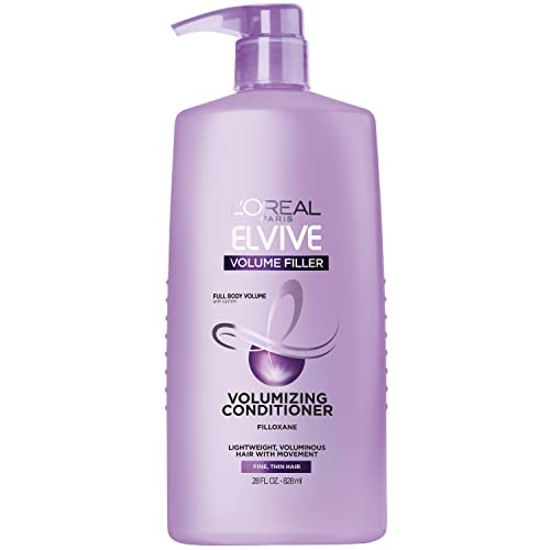 L'Oréal Paris L'Oreal Paris Elvive Hyaluron Plump Hydrating Shampoo for Dehydrated, Dry Hair Infused with Hyaluronic Acid Care Complex, Paraben-Free, 26.5 Fl Oz