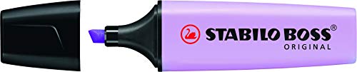 Marca Texto – STABILO BOSS ORIGINAL Pastel – Pacote com 1 unidade – Lilás
