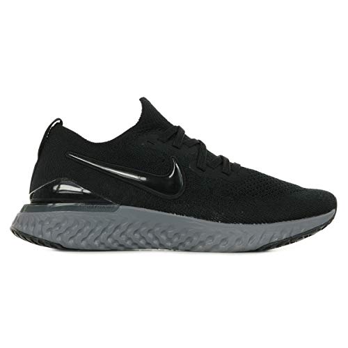 NIKE Mujeres Epic React Flyknit 2 Running Trainers BQ8927 Sneakers Zapatos (UK 2.5 US 5 EU 35.5, Black Sapphire 003)