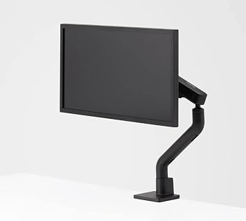 Fully Jax Monitor Arm - fits up to 35" Computer Display Single, Black