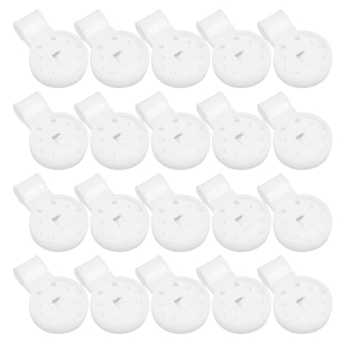 CIYODO 80 pezzi clip in plastica rete di fissaggio rimovibili serra e protezione solare, facili da installare e riutilizzabili