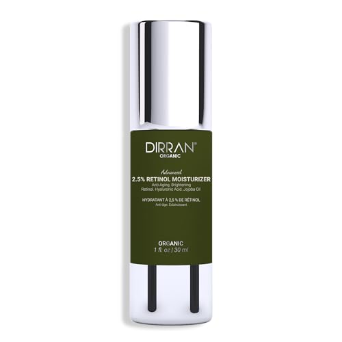 Advanced Retinol Moisturizer (2.5%) Diminishes The Appearance Of Lines, Wrinkles, and Premature Aging Due to sun exposure Minimizes Appearance of Pores & Improve Discolorations.