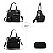 Imagen de HUA ANGEL Bolso Cruzado Mujer Mediano Casual de Nylon Impermeable con Múltiples Bolsillos