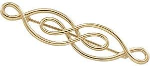 Diamond2Deal 14K Yellow Gold Brooch pin