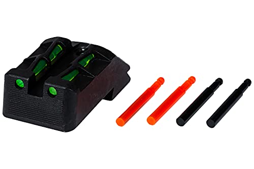 Hiviz Sight Systems Kblw11, Litewave Rear Sight, Kimber 1911 Pistols, Green, Red, And Black, One Size #TOP2