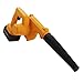 Electric Leaf Blower, Noiseless Leaf Sweeper Multi Functional Rechargeable Blower with Turbofan and All Copper Motor, Electric Leaf Blower for Spring Cleanup (US Plug)