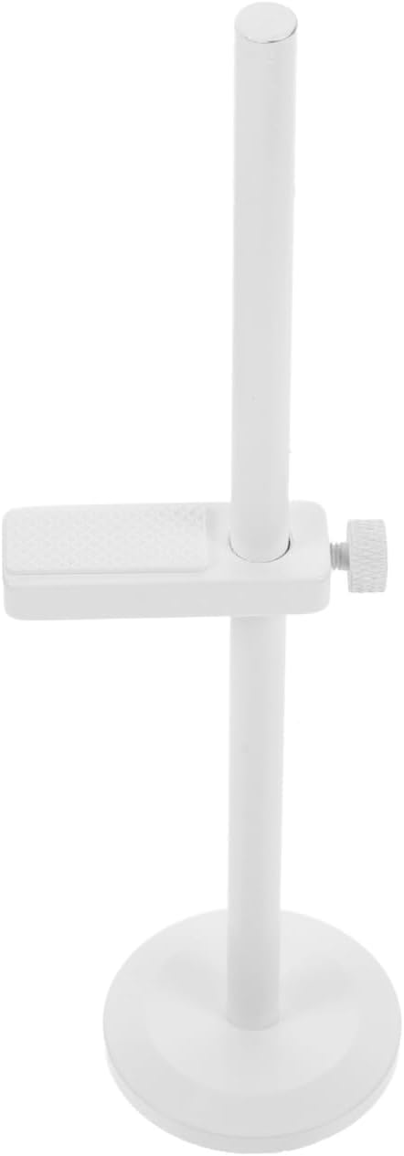 Hemobllo GPU Support Bracket 7.66In Iron White – Anti-Sag Locking Screw for Heavy 4090/4080 – Magnetic Base Secures PSU Shroud – for Full-Tower or Micro-ATX PC Builds