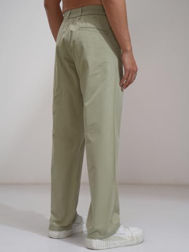 Image of Highlander Men's Carperter Fit Casual Trousers| Relaxed Fit | Perfect for Casual Outings,Travel & Work Wear | Trouser for Men