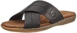 Altura del tacón: 2,00 cm Panama Jack Kareb, Sandalias deslizantes Hombre, Negro C2, 41 EU