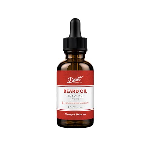 Detroit Grooming Beard Oil with Traverse City Scent