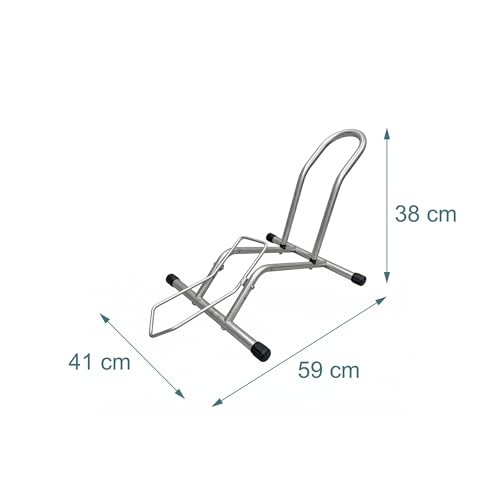 Béquille de vélo de sol support VTT 29 pouces pneu large 10.5 cm - 4