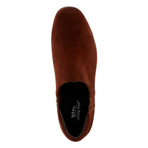 Spring Step Women's Bakersfield Dress Shoes with Luxurious Suede, Flexible Sole, and Padded Back Collar4