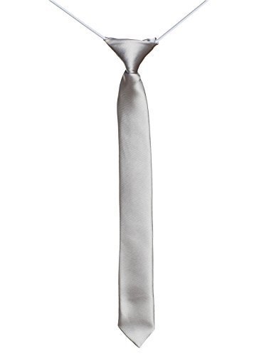 Paisley of London, Boys silver elasticated tie